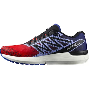 Heren hardloopschoenen Salomon  Sonic 5 Balance Poppy Red/Clematis Blue