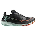 Heren hardloopschoenen Salomon Thundercross  Black/Cherry Tomato/Electric Green