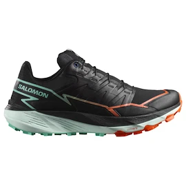 Heren hardloopschoenen Salomon Thundercross Black/Cherry Tomato/Electric Green