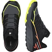 Heren hardloopschoenen Salomon Thundercross  Black / Quiet Shade / Neon Flame