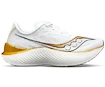 Heren hardloopschoenen Saucony  Endorphin Pro 3 White/Gol