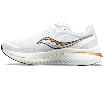 Heren hardloopschoenen Saucony  Endorphin Speed 3 White/Gold