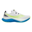 Heren hardloopschoenen Saucony Endorphin Speed 4 White/Viziblue