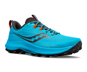 Heren hardloopschoenen Saucony  Peregrine 13 Agave/Basalt