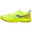 Heren hardloopschoenen Saucony  Peregrine 14 Citron/Oak