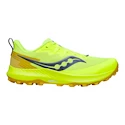 Heren hardloopschoenen Saucony  Peregrine 14 Citron/Oak