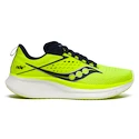 Heren hardloopschoenen Saucony Ride 17 Citron/Navy  UK 10