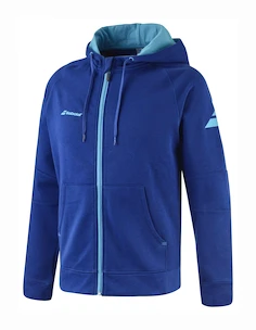 Heren hoodie Babolat  Exercise Hood Jacket Men Sodalite Blue M