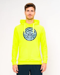 Heren hoodie BIDI BADU  Grafic Illumination Chill Hoody Neon Yellow L