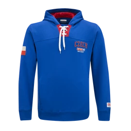 Heren hoodie CCM FLAG HOODIE TEAM CZECH Collegiate Royal