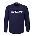 Heren hoodie CCM  LOCKER ROOM Sweather true Navy