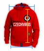 Heren hoodie Czech Virus  Unisex Red