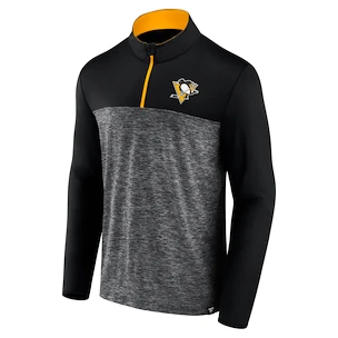 Heren hoodie Fanatics Iconische Defender 1/4 ritssluiting Mens Iconic Defender 1/4 Zip Pittsuburgh Penguins