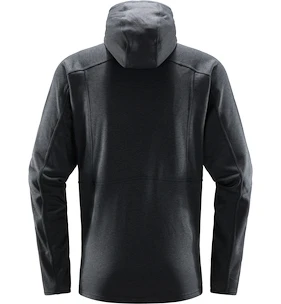 Heren hoodie Haglöfs  Skuta hood tmavě šedá, XXL XXL