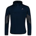 Heren hoodie Head  Club 22 Tech Hoodie Men Dark Blue L