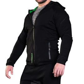 Heren hoodie MadMax Mikina s kapucí MSW306 černá