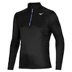 Heren hoodie Mizuno  Hybrid LS HZ/Black L