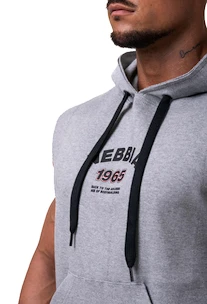 Heren hoodie Nebbia 1965 Golden Era hoodie ragtop 197 light grey XXL