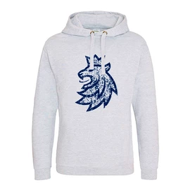 Heren hoodie Official Merchandise Czech Hockey Lion Grey