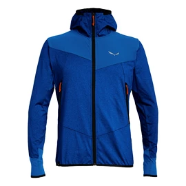 Heren hoodie Salewa Agner Hybrid PL/DST M FZ Hdy Electric Melange