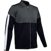 Heren hoodie Under Armour  Athlete Recovery Knit Warm Up Top grey