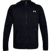 Heren hoodie Under Armour  Charged Cotton Fleece FZ Hoodie black S