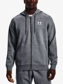 Heren hoodie Under Armour Essential Fleece FZ Hood-GRY