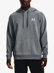 Heren hoodie Under Armour  Essential Fleece Hoodie-GRY