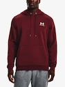 Heren hoodie Under Armour  Essential Fleece Hoodie-RED