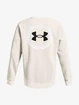 Heren hoodie Under Armour  Essential Heritge Flc Crw-WHT