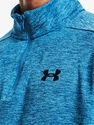 Heren hoodie Under Armour  Fleece 1/4 Zip-BLU