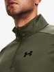 Heren hoodie Under Armour  Fleece 1/4 Zip-GRN