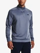 Heren hoodie Under Armour  Fleece 1/4 Zip-PPL