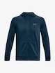 Heren hoodie Under Armour  Fleece FZ Hoodie-BLU