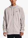 Heren hoodie Under Armour  Fleece FZ Hoodie-GRY XXL