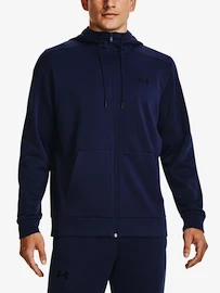 Heren hoodie Under Armour Fleece FZ Hoodie-NVY