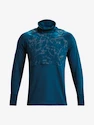 Heren hoodie Under Armour  OUTRUN THE COLD FUNNEL-BLU