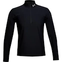 Heren hoodie Under Armour  QUALIFIER HALF ZIP black