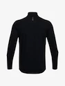 Heren hoodie Under Armour  Qualifier Run 2.0 1/2 Zip-BLK