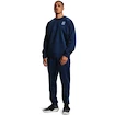 Heren hoodie Under Armour  RECOVER LS CREW dark blue