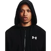 Heren hoodie Under Armour  RIVAL FLC LOCKERTAG FZ HD-BLK