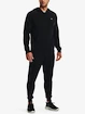 Heren hoodie Under Armour  Rival Fleece 1/2 Zip HD-BLK