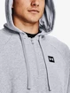 Heren hoodie Under Armour  Rival Fleece 1/2 Zip HD-GRY