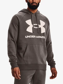 Heren hoodie Under Armour Rival Fleece Big Logo HD-BRN