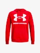 Heren hoodie Under Armour  Rival Fleece Big Logo HD-RED