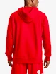 Heren hoodie Under Armour  Rival Fleece Big Logo HD-RED