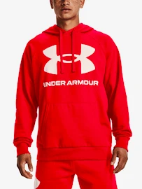 Heren hoodie Under Armour Rival Fleece Big Logo HD-RED