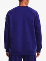 Heren hoodie Under Armour  Rival Fleece Crew-BLU