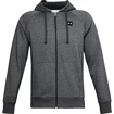 Heren hoodie Under Armour  Rival Fleece FZ Hoodie grey