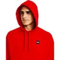 Heren hoodie Under Armour  Rival Fleece Hoodie red